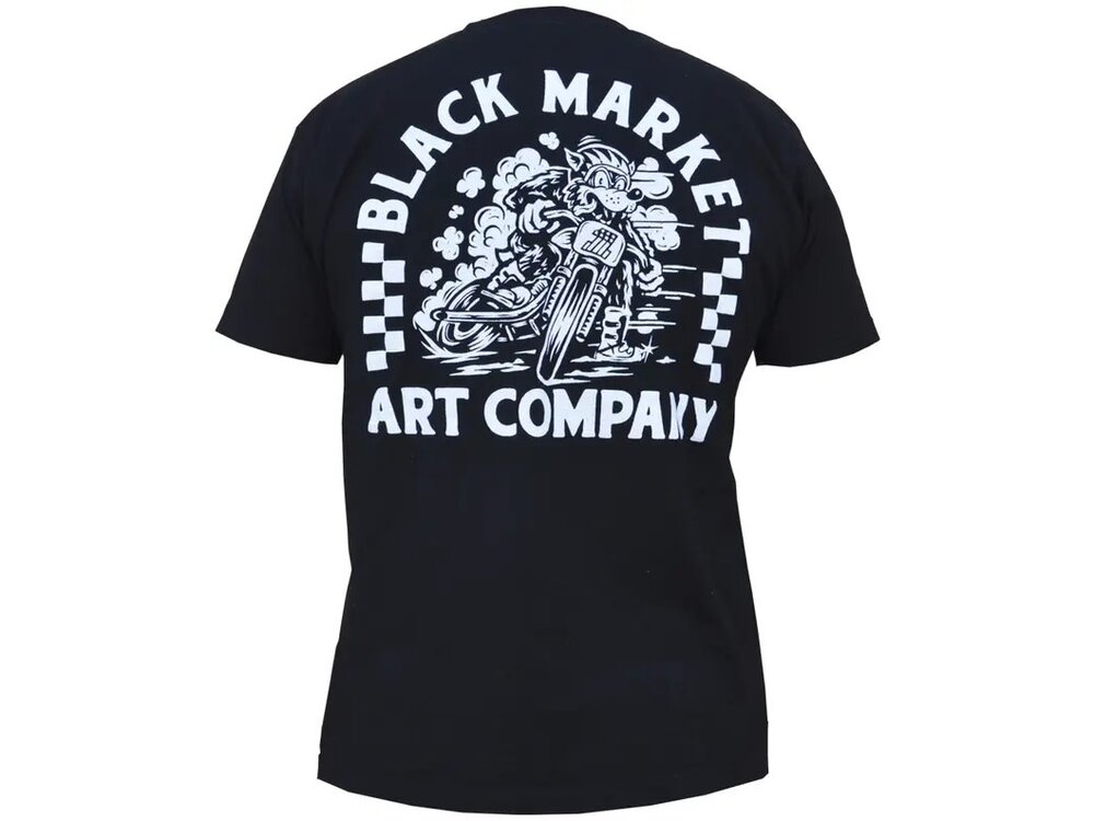 Black Market Art Flat Track Graphic Tee
