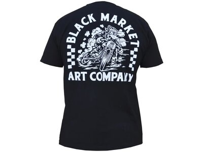 Black Market Art Flat Track Graphic Tee