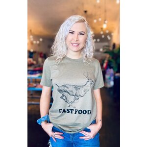 Twisted Pelican Fast Food Graphic Tee