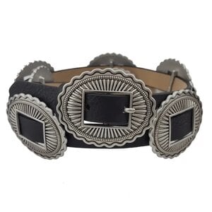 Traditional Western Belt with Conchos