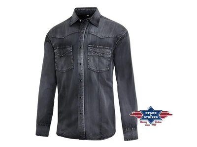 Stars & Stripes Enzo - Longhorn Embroidered Shirt