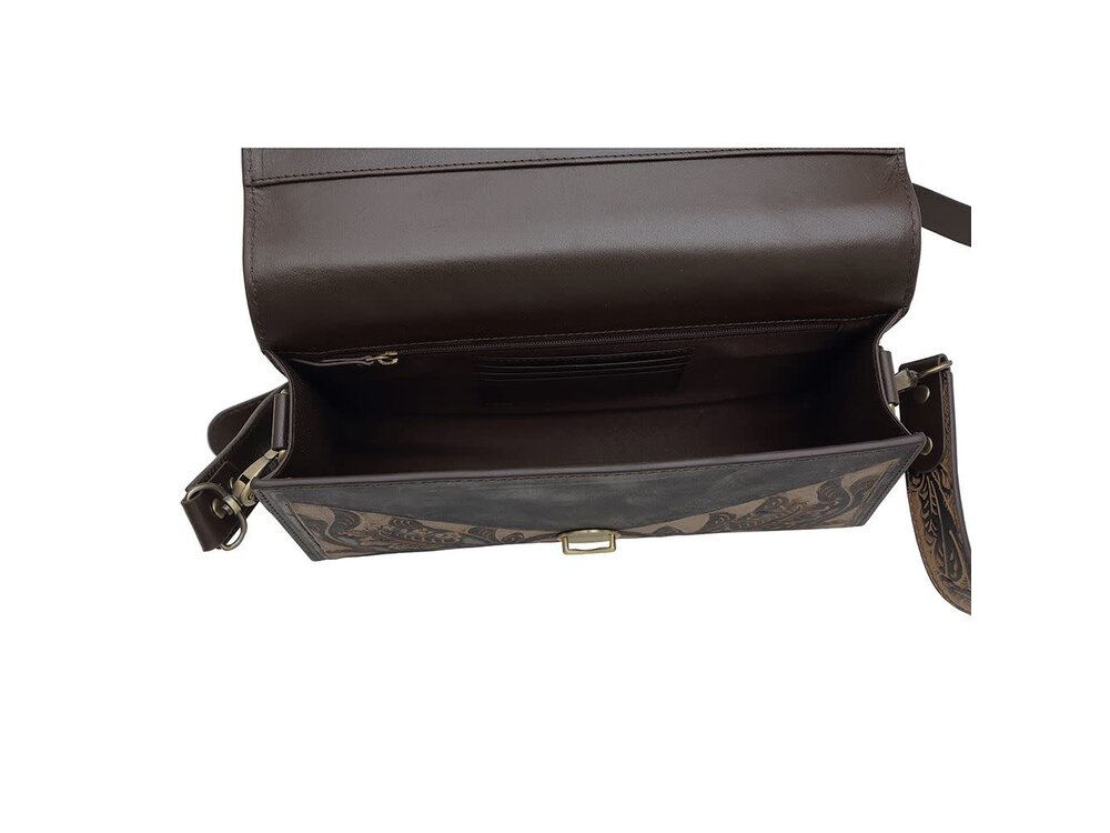 Myra Bags Lark Handtooled Bag