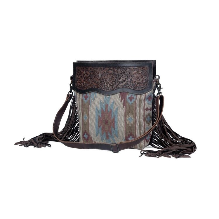 Myra Bags Mercury Hand-tooled Bag