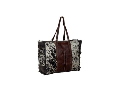 Myra Bags Rosalinda Cross-Stitched Weekender
