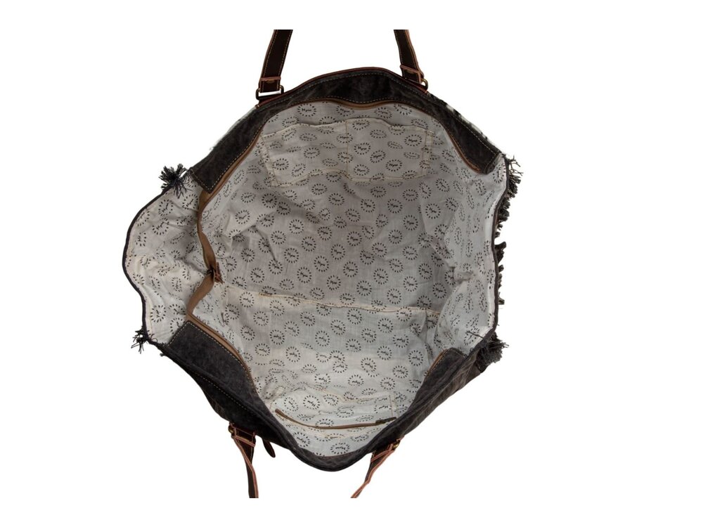 Myra Bags Rosalinda Cross-Stitched Weekender