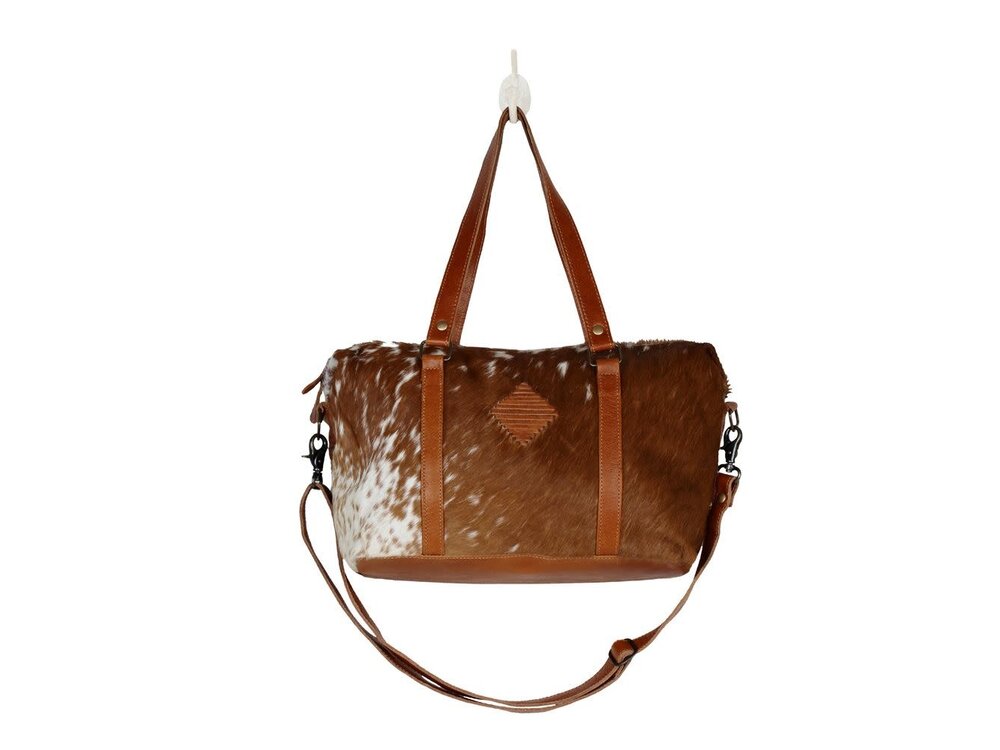 Myra Bags Leather Lust Mini Duffle