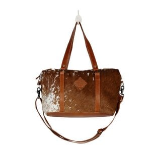 Myra Bags Leather Lust Mini Duffle