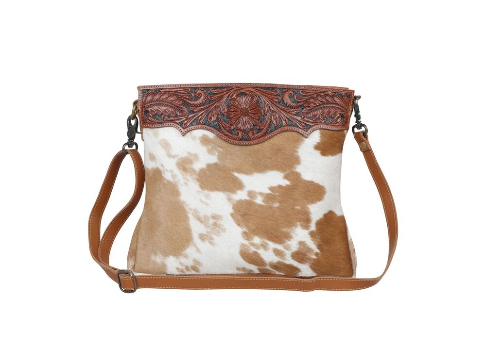 Myra Bags Referral Handtooled Bag