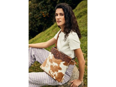 Myra Bags Referral Handtooled Bag