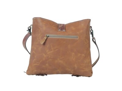 Myra Bags Cynosure Leather Hair-on Bag