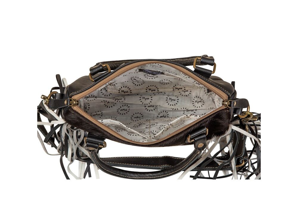Myra Bags Durango Hand-Tooled Fringe Conceal Carry Bag