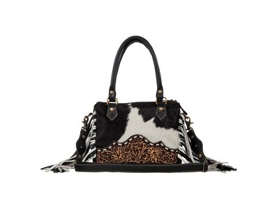 Myra Bags Durango Hand-Tooled Fringe Conceal Carry Bag