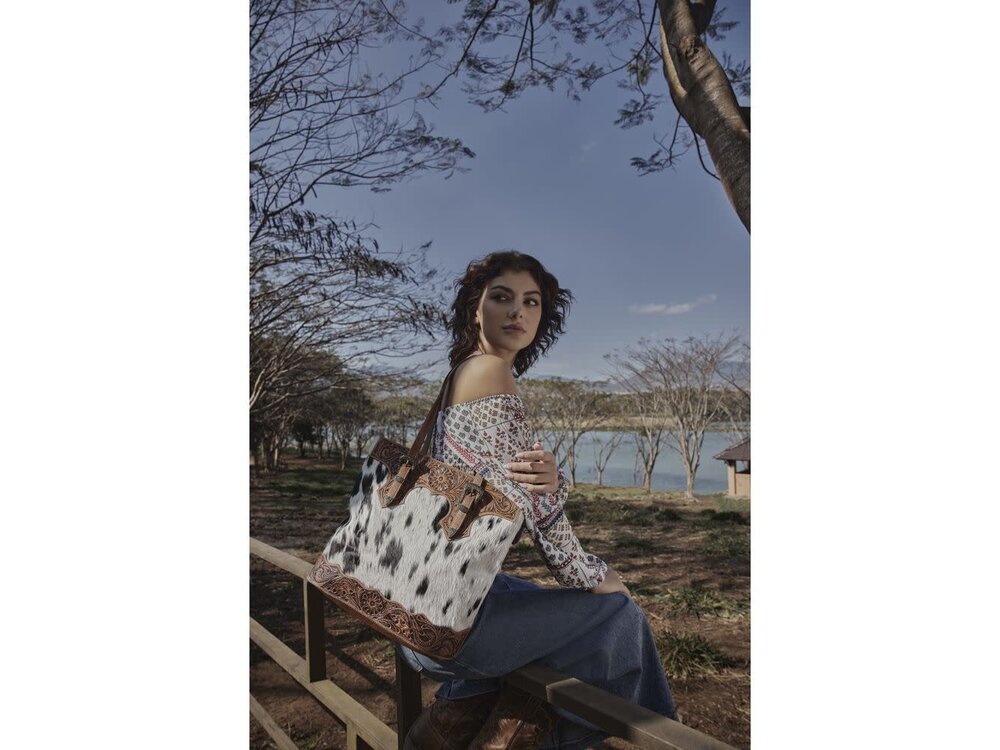Myra Bags Rio Handtooled Bag