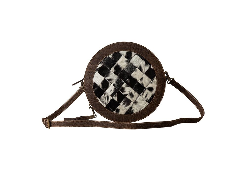 Myra Bags Pecos Wind Weave Round Bag