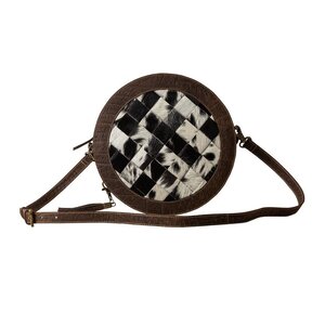 Myra Bags Pecos Wind Weave Round Bag