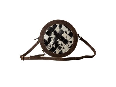 Myra Bags Pecos Wind Weave Round Bag