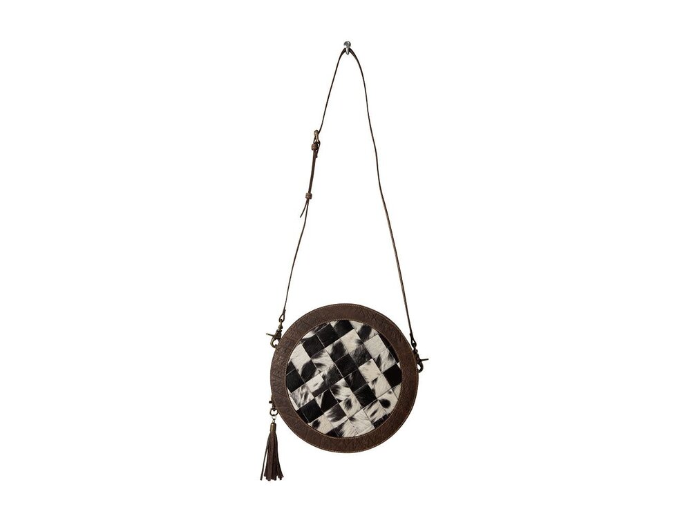 Myra Bags Pecos Wind Weave Round Bag
