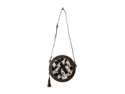 Myra Bags Pecos Wind Weave Round Bag