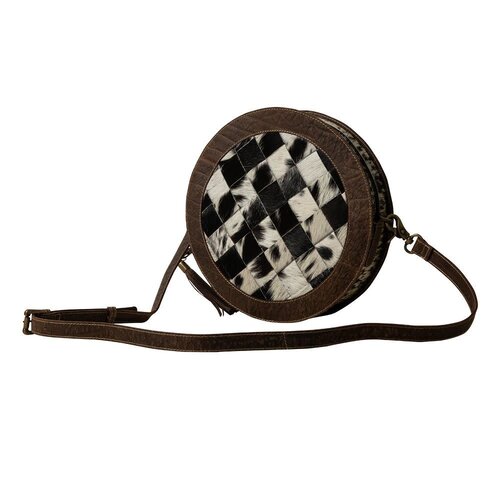 Myra Bags Pecos Wind Weave Round Bag