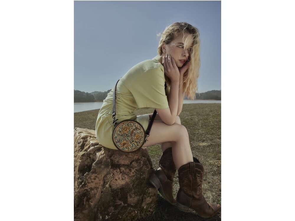 Myra Bags Magnolia Lane Round Bag