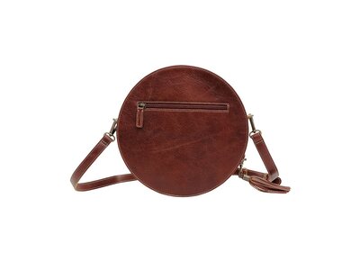Myra Bags Crimson Orchid Round Bag
