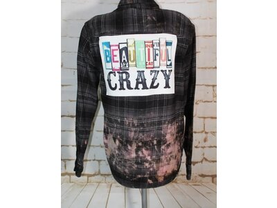 Reworked Beautiful Crazy Custom Flannel