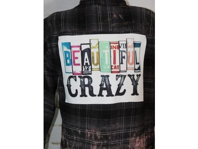 Reworked Beautiful Crazy Custom Flannel