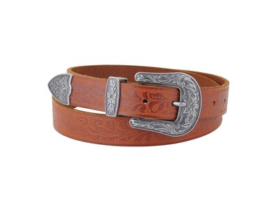 Western Tooled Belt