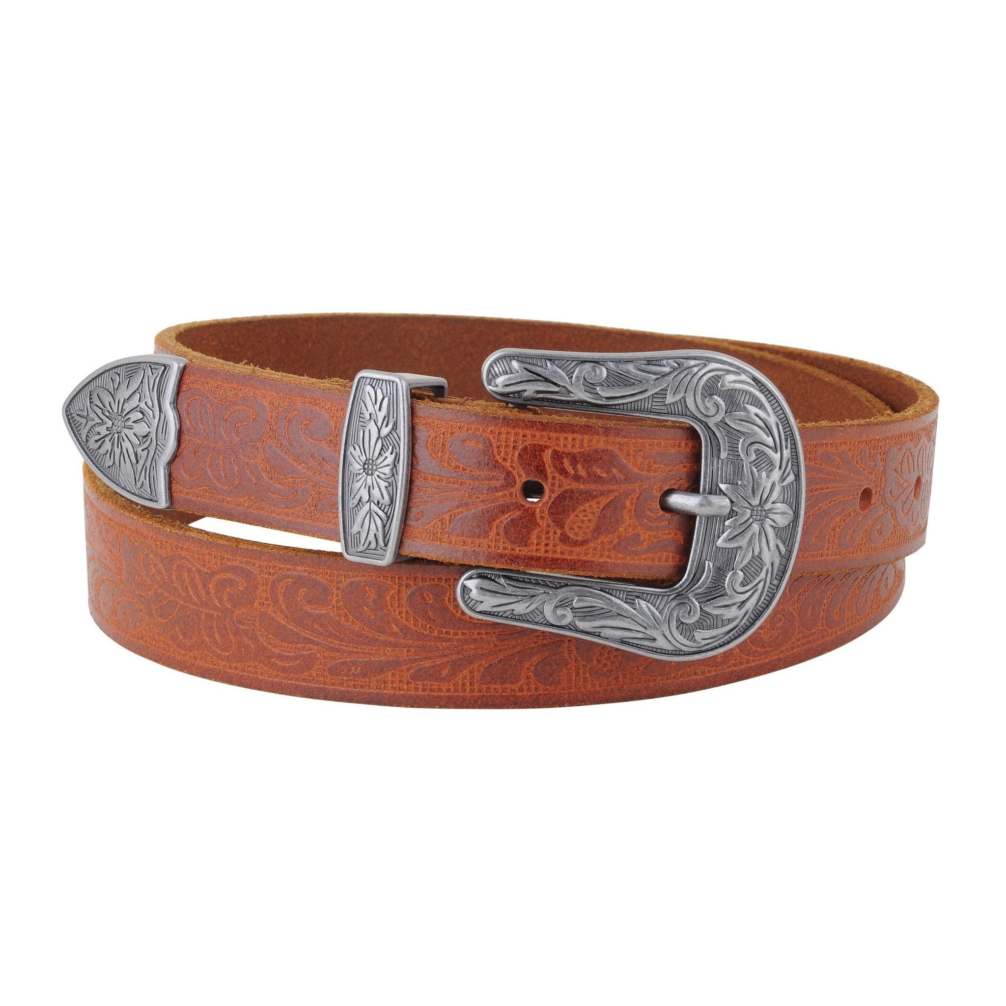 Most Wanted USA Western Tooled Belt - Alternate Route Outfitters