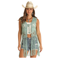 Crotchet Vest with Fringe