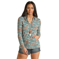 Scenery Print Hoodie