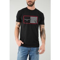 American Trucker Tee - Black