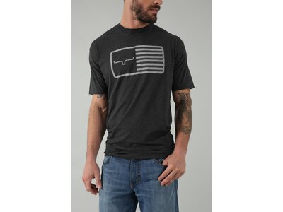 Kimes Ranch American Trucker Tee - Charcoal Heather