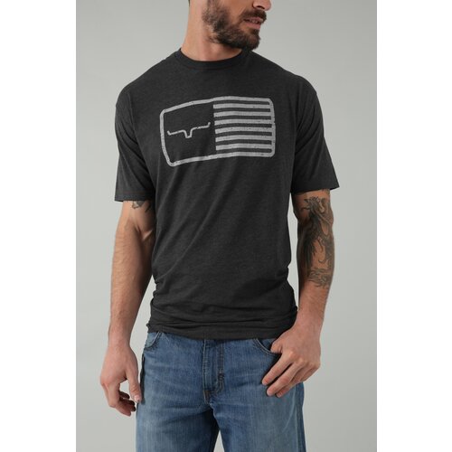 Kimes Ranch American Trucker Tee - Charcoal Heather