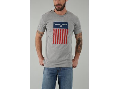 Kimes Ranch Cody Tee - Dk Heather Grey -