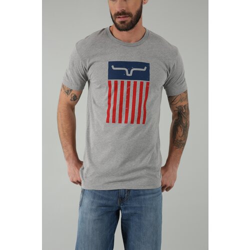 Kimes Ranch Cody Tee - Dk Heather Grey -