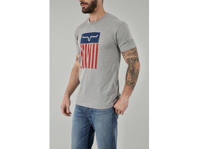Kimes Ranch Cody Tee - Dk Heather Grey -