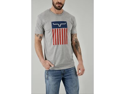 Kimes Ranch Cody Tee - Dk Heather Grey -