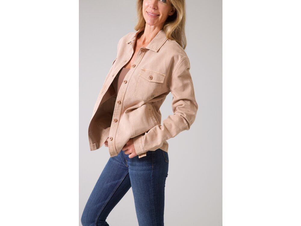 Kimes Ranch Cloverleaf Shacket - Brown