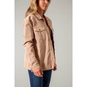 Kimes Ranch Cloverleaf Shacket - Brown