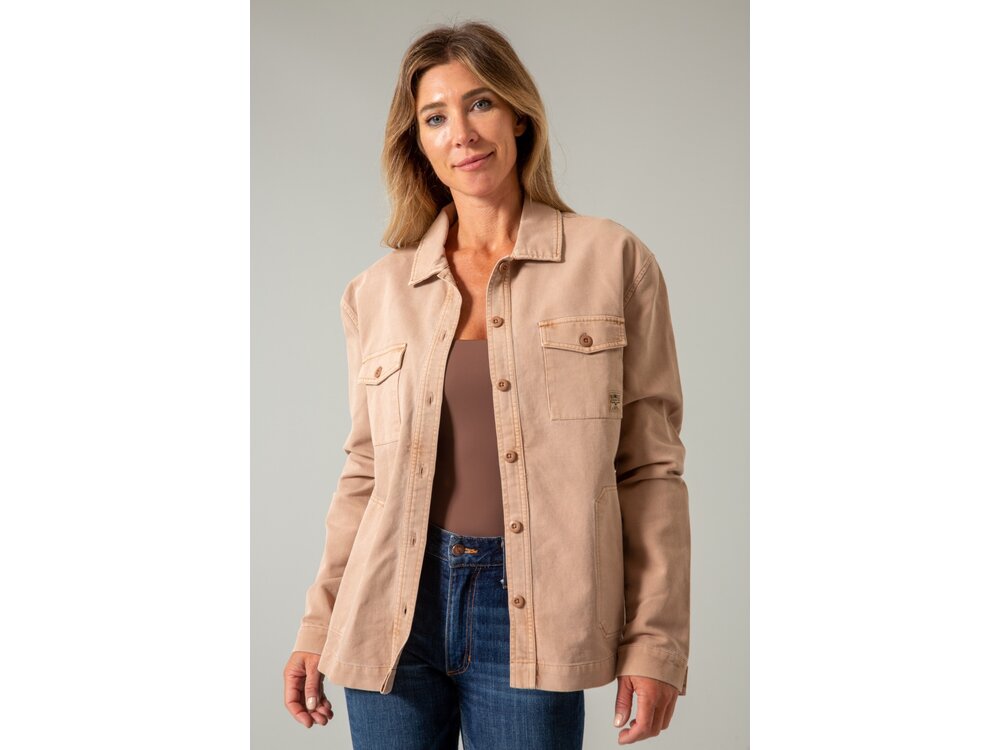 Kimes Ranch Cloverleaf Shacket - Brown