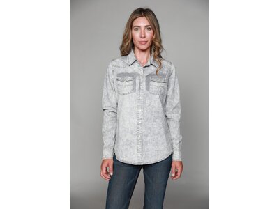 Kimes Ranch KC Tencel Top- Lt Grey -