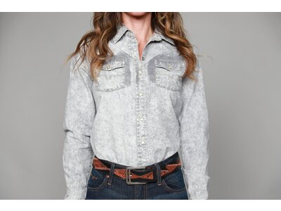 Kimes Ranch KC Tencel Top- Lt Grey -
