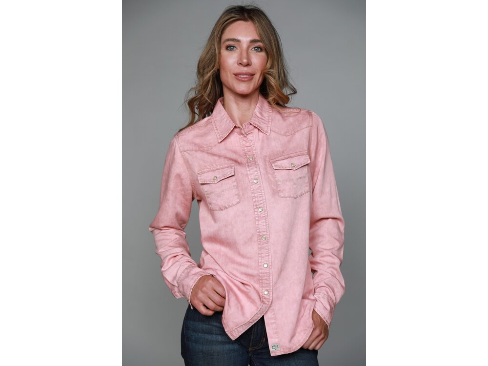 Kimes Ranch KC Tencel Top- Pink -