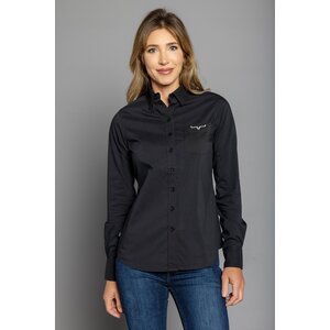 Kimes Ranch KR Team Dress Shirt-Black