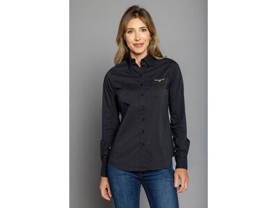 Kimes Ranch KR Team Dress Shirt-Black