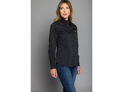 Kimes Ranch KR Team Dress Shirt-Black