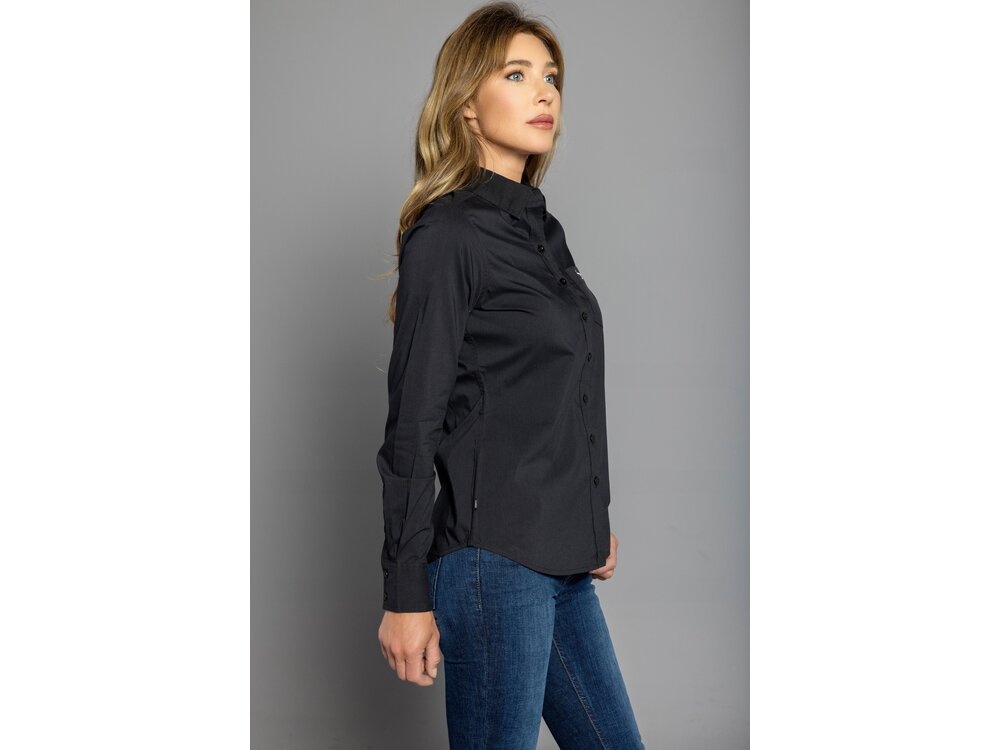 Kimes Ranch KR Team Dress Shirt-Black