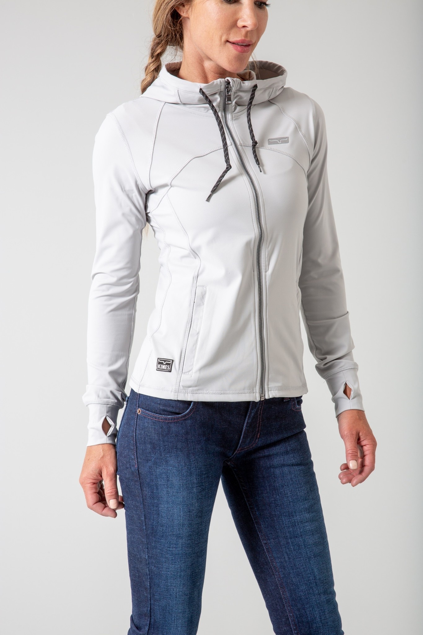 Kimes Ranch Lovell Zip Frost Grey Alternate Route Outfitters