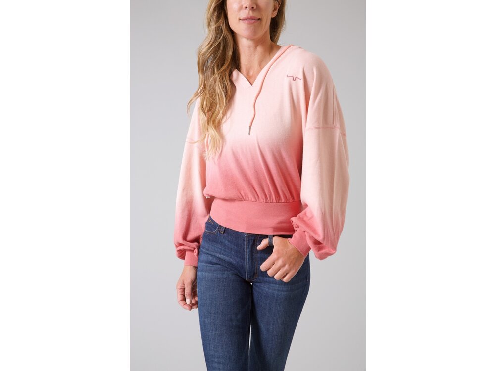 Kimes Ranch Monterey Dipped Top- Dusty Rose -